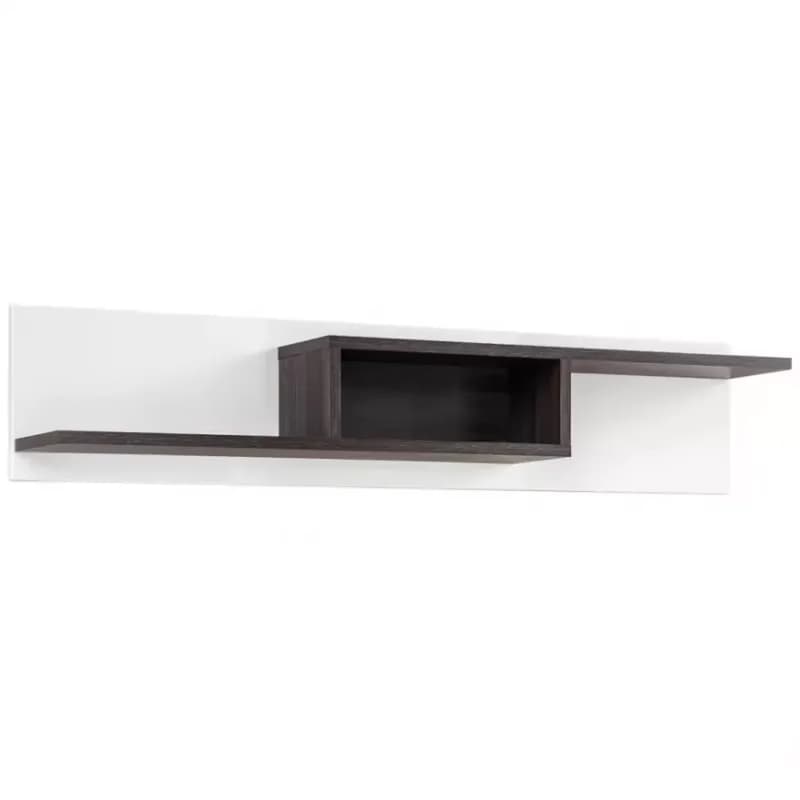 Polička Cross biely/perla Elm 1