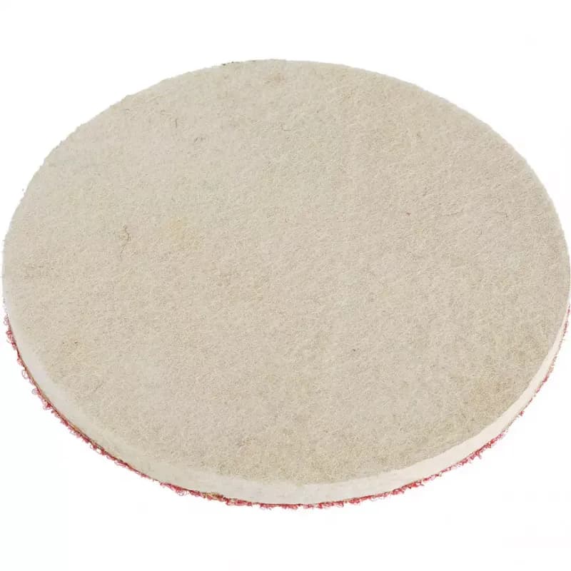 Leštiaci kotúč filcový, so suchým zipsom, 125 mm, Drel 1