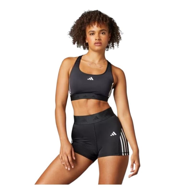 Dámske tréningové kraťasy ADIDAS HYGLM 3INCH BLACK WHITE 2