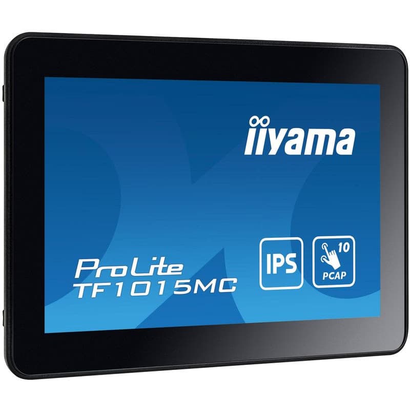 10" iiyama TF1015MC-B3: WXGA, 10P, VGA, HDMI, DP 3