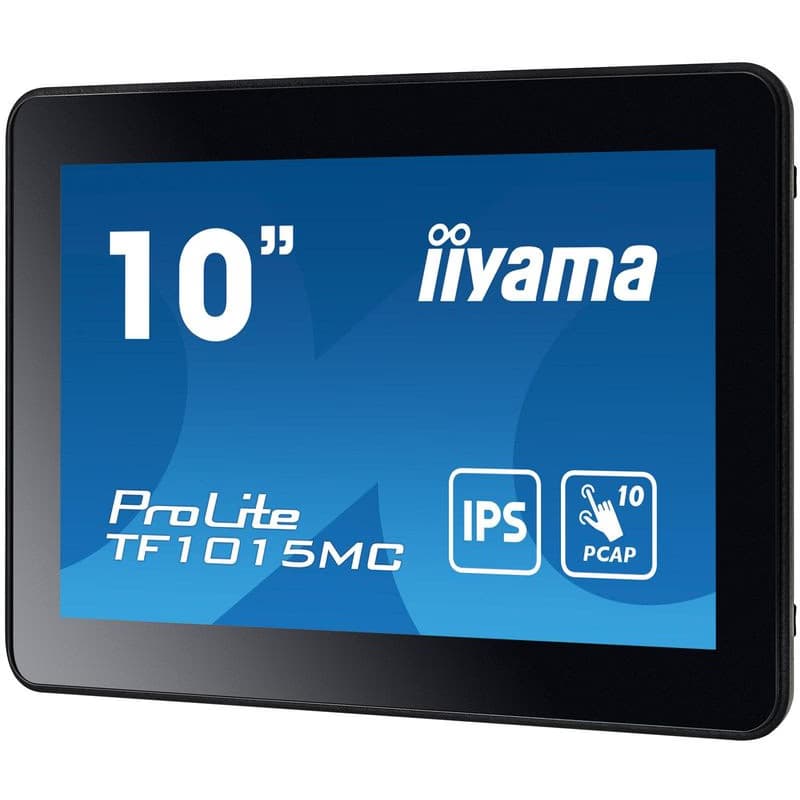 10" iiyama TF1015MC-B3: WXGA, 10P, VGA, HDMI, DP 4