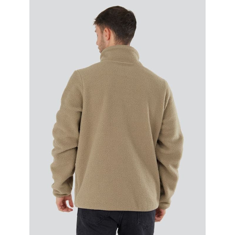 Pánska turistická mikina so zipsom FUNDANGO Haven Hybrid Jacket-636-cashmere 4