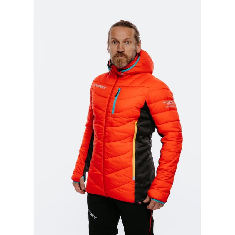 Pánska bunda na skialp EVERETT SkiTour PRIMALOFT jacket red 3