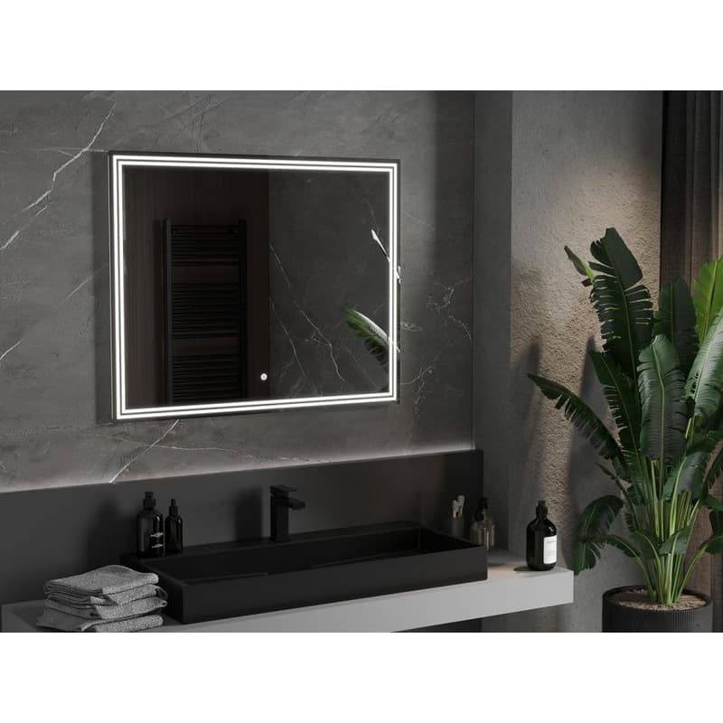 MEXEN - Taco zrkadlo s osvetlením 100 x 80, LED 6000K, 9805-100-080-611-00 2