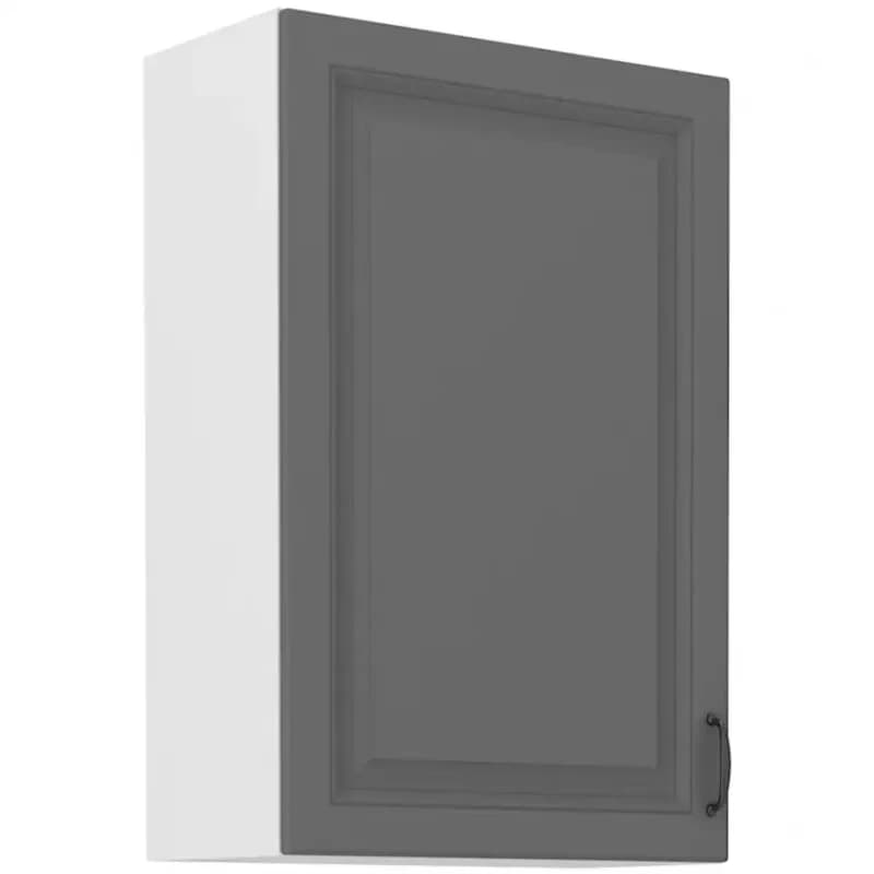 Kuchynská skrinka Stilo dustgrey/biely 60g/90 1f 1