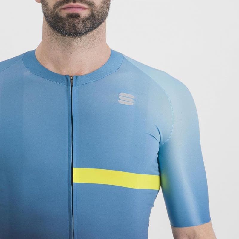Pánsky cyklistický dres s krátkym rukávom SPORTFUL Bomber jersey, berry blue cedar 5