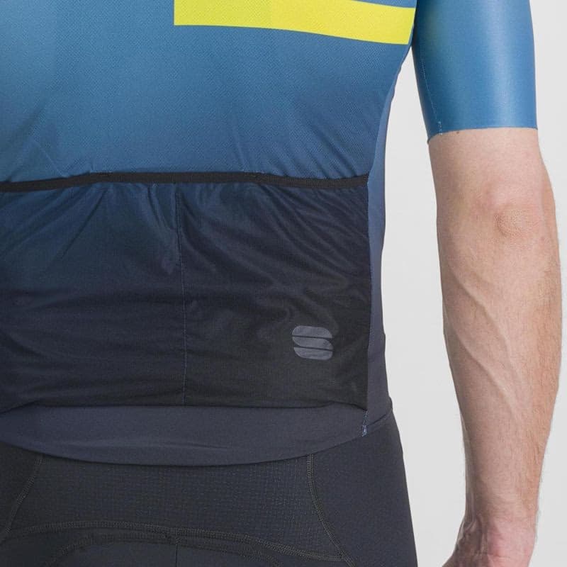 Pánsky cyklistický dres s krátkym rukávom SPORTFUL Bomber jersey, berry blue cedar 6