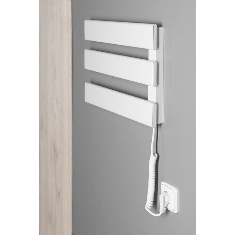 AQUALINE - ELVIS elektrický sušiak uterákov 457x342x55 50 W, biela EB480 4