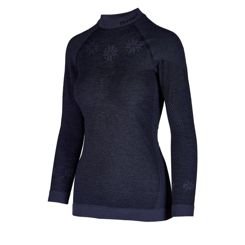 Dámske termo tričko s dlhým rukávom BLIZZARD Viva long sleeve, merino wool, anthracite 3