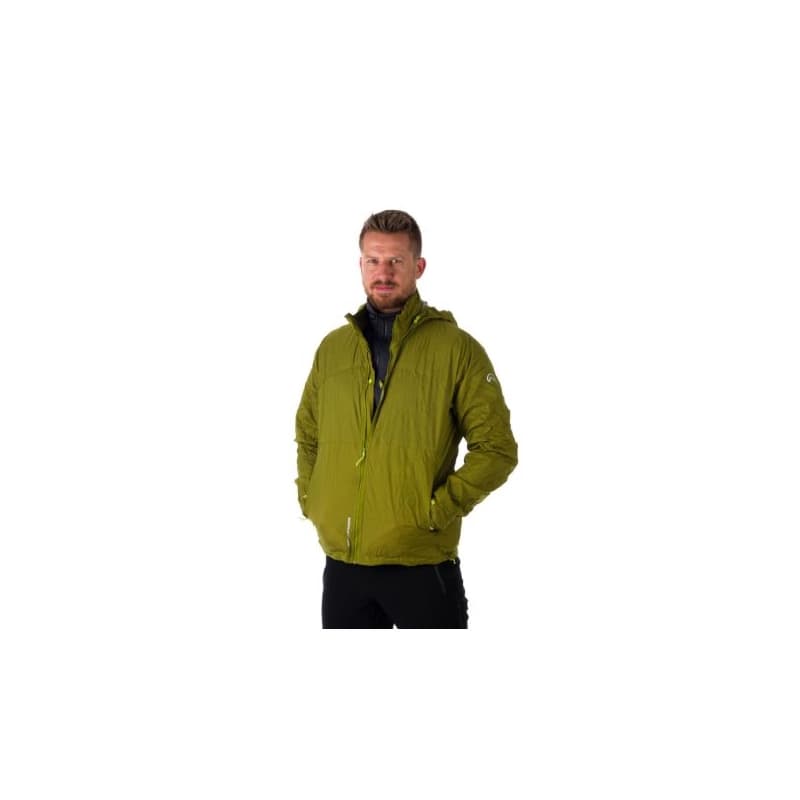 Pánska tréningová bunda s kapucňou NORTHFINDER NORTHKIT-BU-32682SII-macawgreen