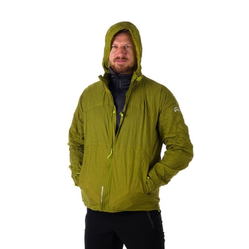 Pánska tréningová bunda s kapucňou NORTHFINDER NORTHKIT-BU-32682SII-macawgreen 2