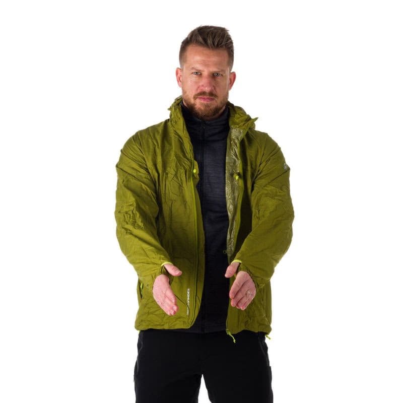 Pánska tréningová bunda s kapucňou NORTHFINDER NORTHKIT-BU-32682SII-macawgreen 6