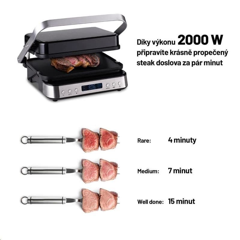 Lauben Contact Grill Deluxe 2000ST 4
