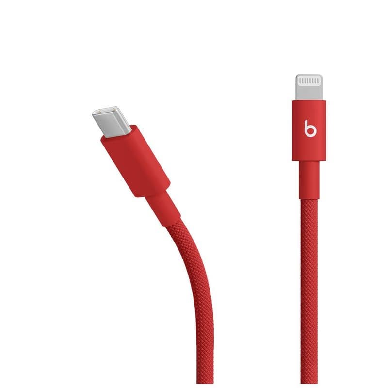 Beats USB-C/Lightning Woven Cable (1.5m)-Rapid Red 2