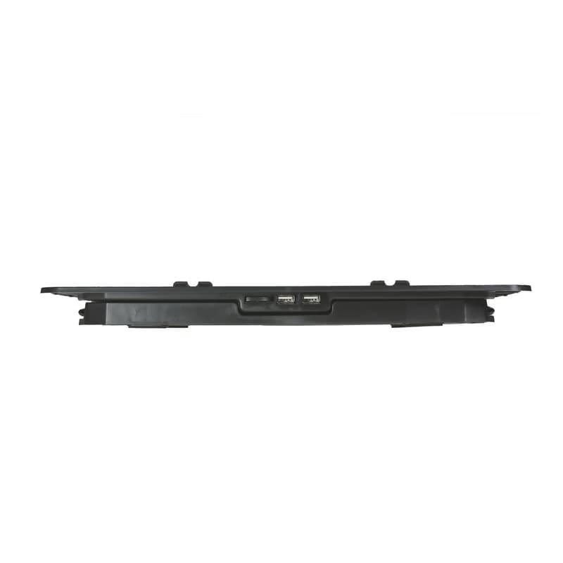 EVOLVEO Chladiaca podložka pre NTB A101, až 17", 2x 120mm Ventilátor, Modré podsvietenie, čierna 4
