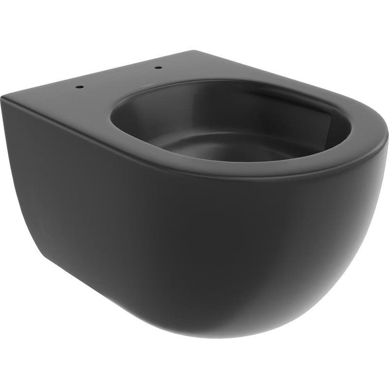 MEXEN - Carmen Závesná WC misa Rimless Tornado, čierna mat 3388XX85T 1