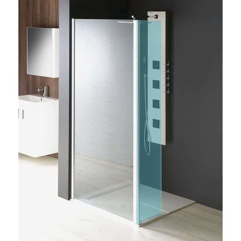 POLYSAN - MODULAR SHOWER stena na inštaláciu na múr, pre pripojenie otoč.panelu 1000  MS3A-100 1