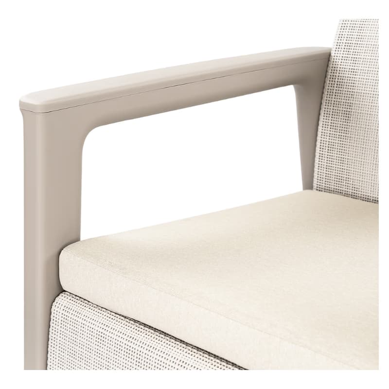KETER Záhradné kreslá SCANDI LINDI | Pebble Grey / Soft beige 5