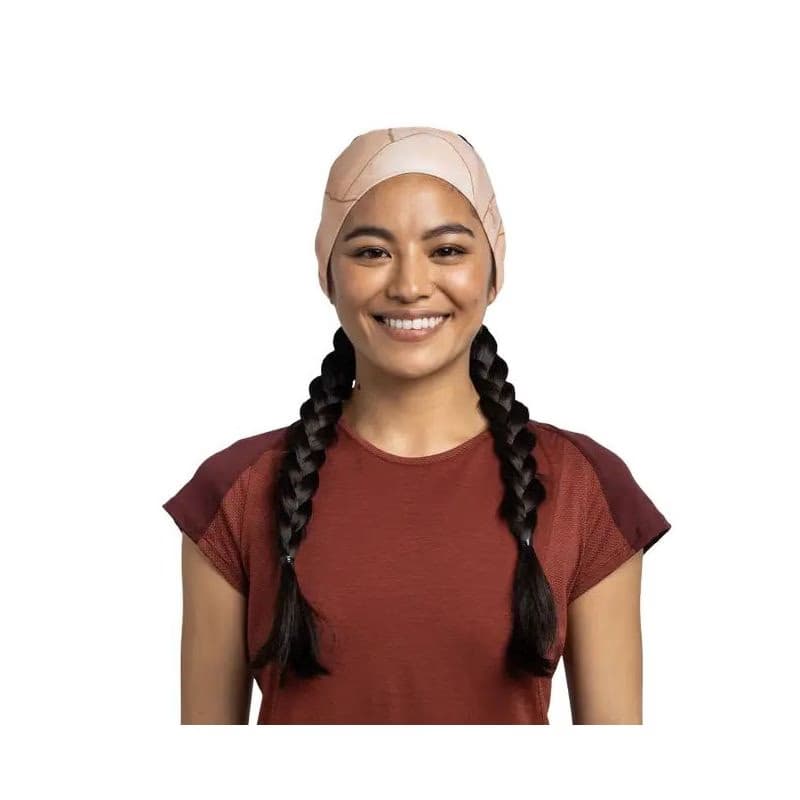 Čelenka BUFF COOLNET UV® WIDE HEADBAND MOUTAH APRICOT 2