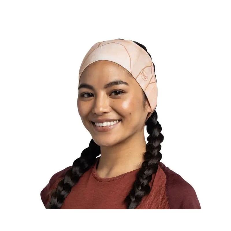Čelenka BUFF COOLNET UV® WIDE HEADBAND MOUTAH APRICOT 3