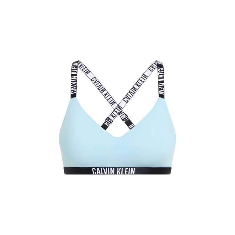 Dámska podprsenka CALVIN KLEIN LGHTLY LINED BRALETTE-Ether 1