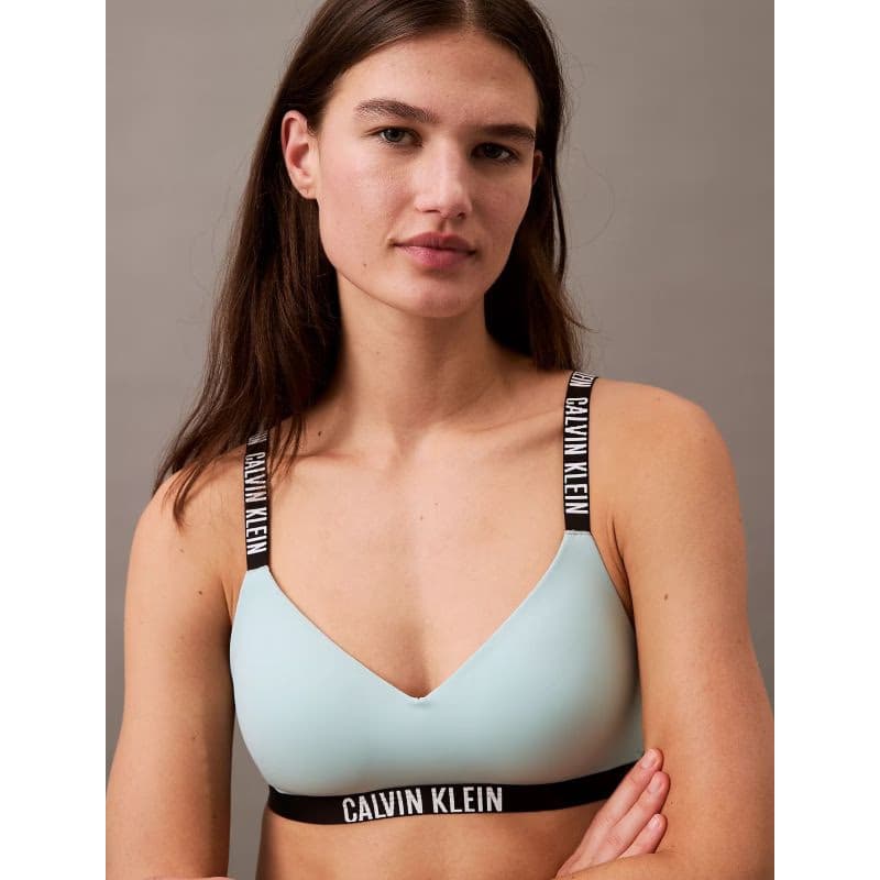 Dámska podprsenka CALVIN KLEIN LGHTLY LINED BRALETTE-Ether 5
