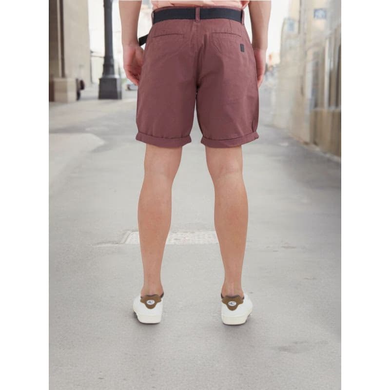 Pánske kraťasy FUNDANGO North Shore Chino Shorts-385-mauve 5