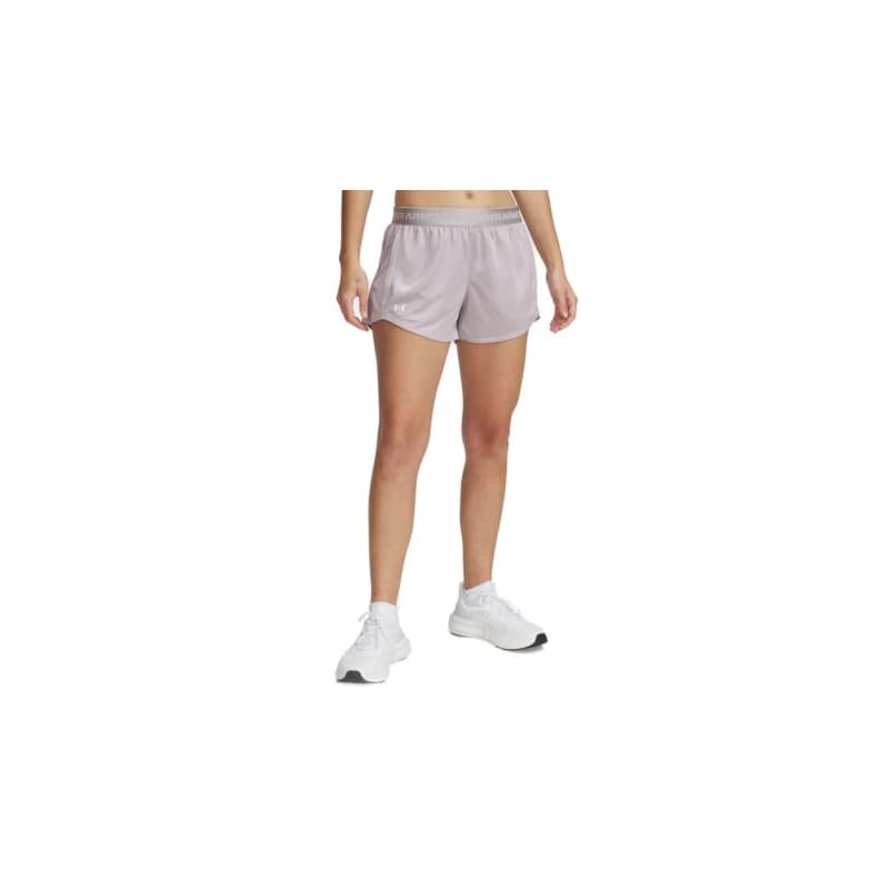 Dámske tréningové kraťasy UNDER ARMOUR Tech Play Up Shine Shorts-GRY 1