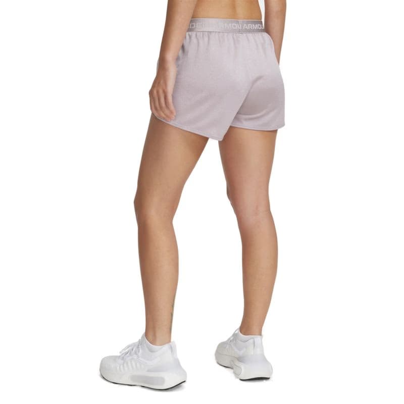 Dámske tréningové kraťasy UNDER ARMOUR Tech Play Up Shine Shorts-GRY 2