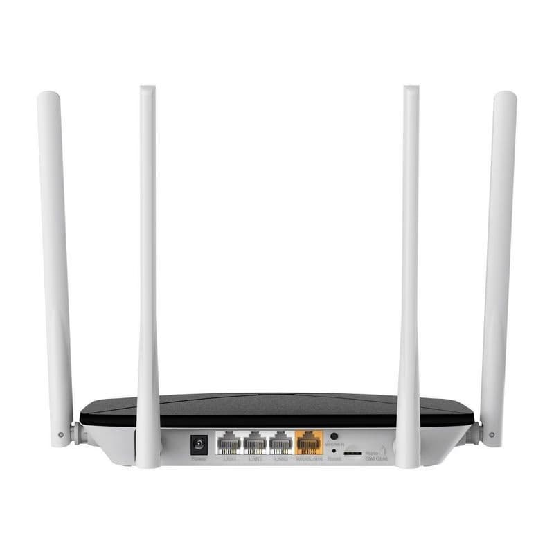 Mercusys MB135-4G WiFi5 router (AC1200, 4G LTE, 2, 4GHz/5GHz, 1x100Mb LAN/WAN, 3x100Mb LAN, 1xnanoSIM) 3
