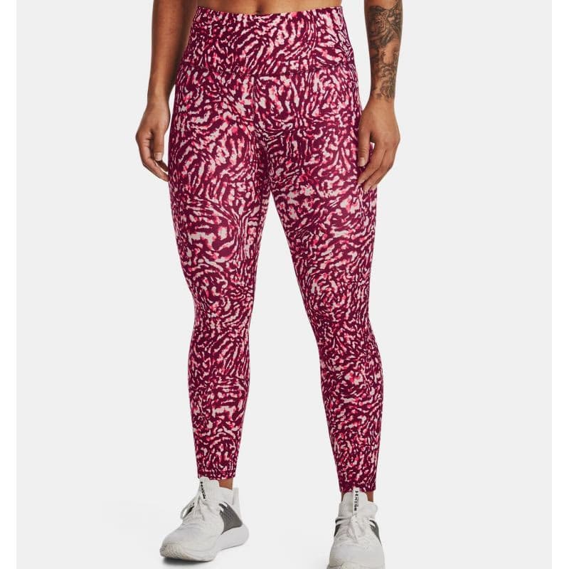 Dámske legíny UNDER ARMOUR Armour AOP Ankle Leg-PNK 2