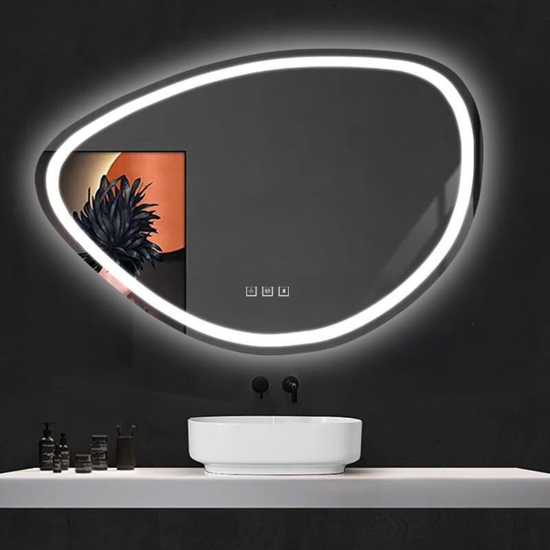 REA - Zrkadlo LED 70x100cm FOG HOM-05516 2