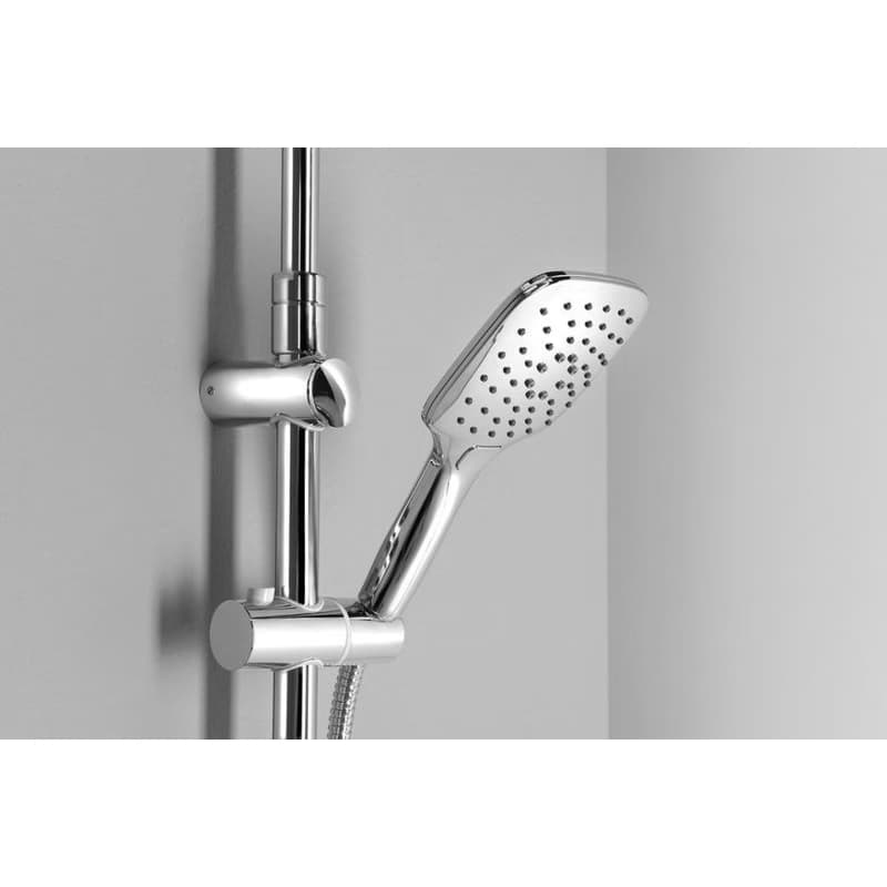 AQUALINE - KERA sprchový stĺp s pripojením na batériu, chróm SL430 3
