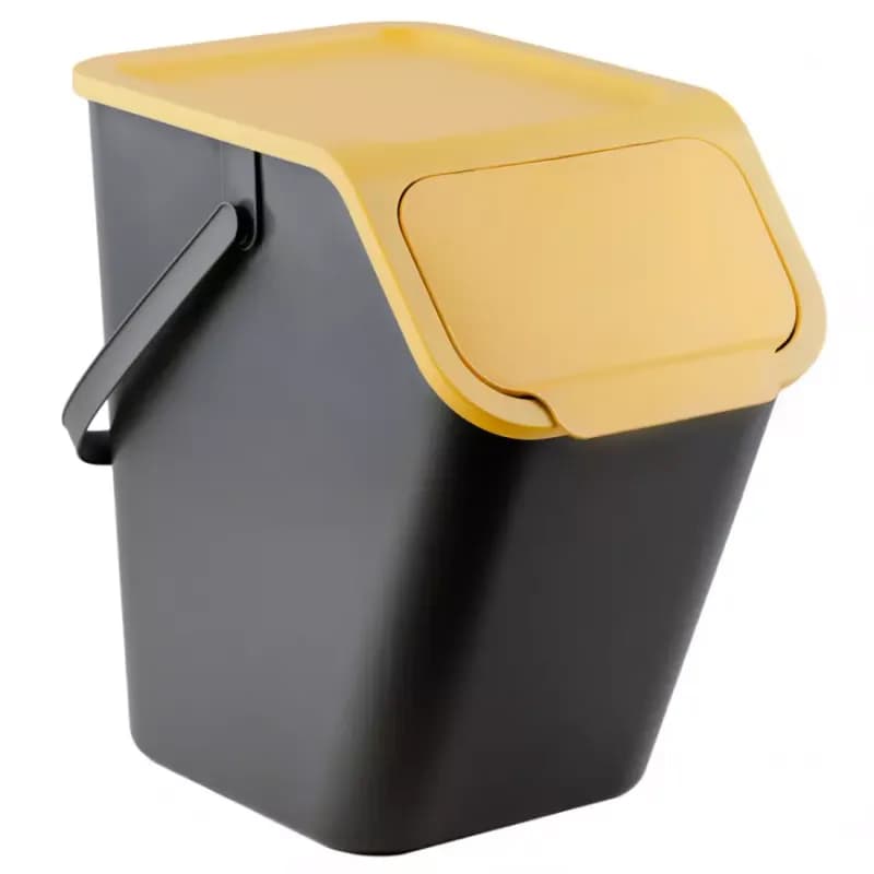 Žltá odpadkový kôš, 25l 1