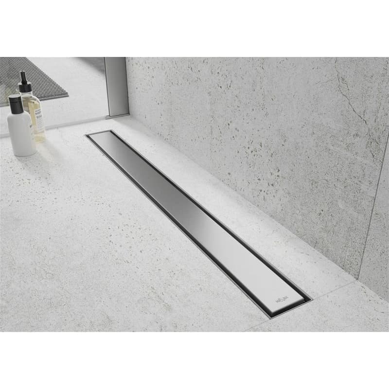 MEXEN - Flat M13 odtokový žľab 2v1 chróm 160 cm 1010160 2