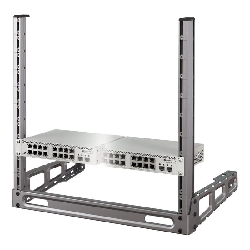 MikroTik RMK-2x10/19 - 10" Sada pre montáž 2x CSS318-16G-2S+IN do 1U 19" Racku 2