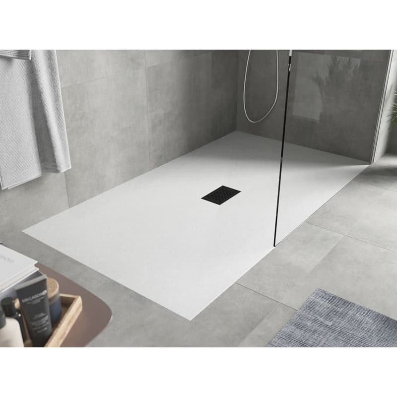 MEXEN/S - Hugo sprchová vanička SMC 150x100, biela, krytka čierna 42101015-B 2