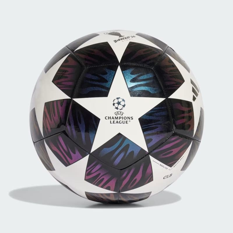 Futbalová lopta ADIDAS UCL CLB F BLACK WHITE 2