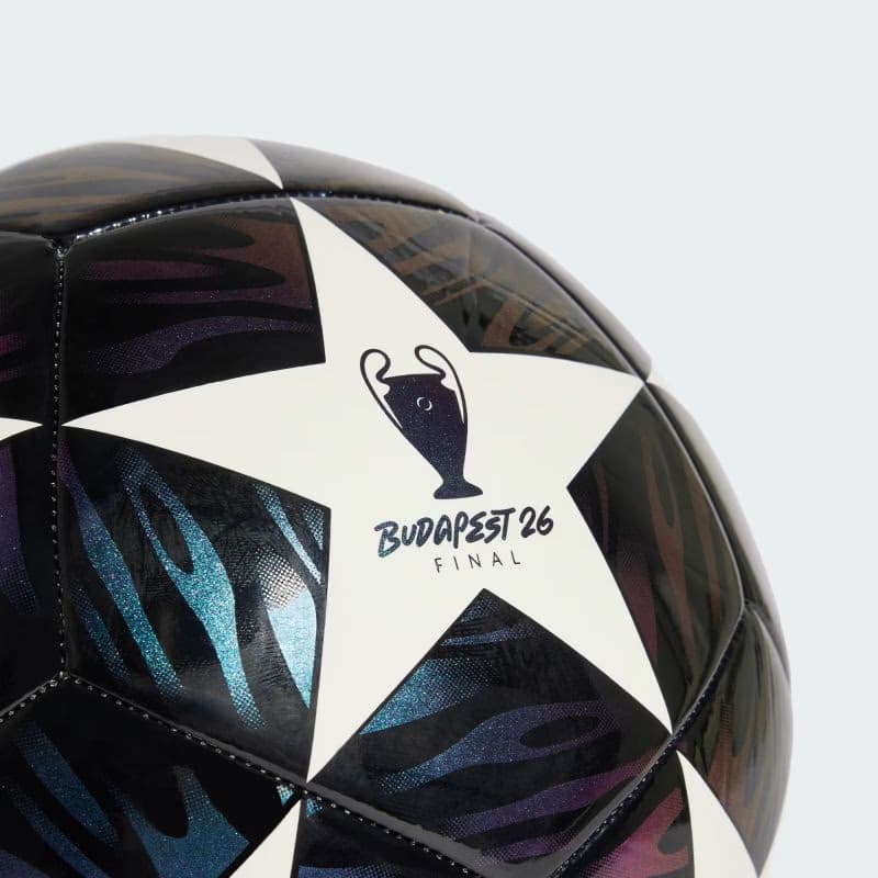 Futbalová lopta ADIDAS UCL CLB F BLACK WHITE 4