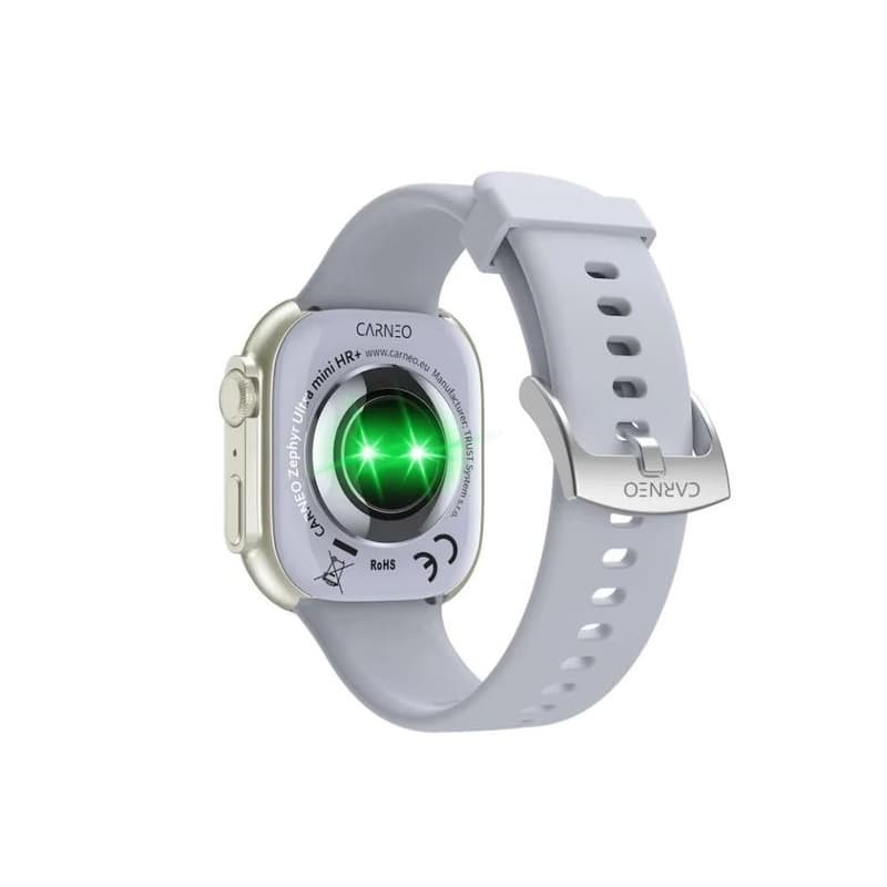 CARNEO Zephyr Ultra mini HR+/Silver/Šport Band/Blue-Gray 3