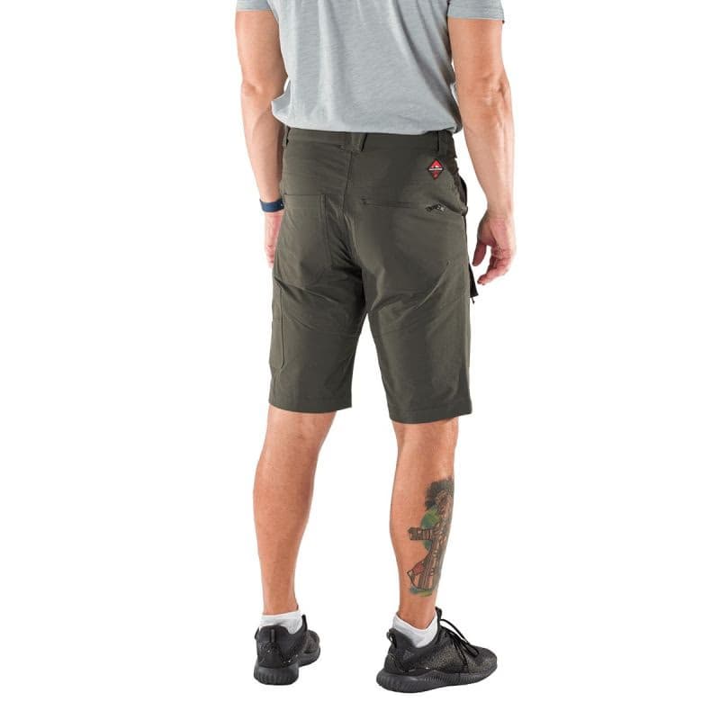 Pánske turistické kraťasy NORTHFINDER AMADEUS-300darkgreen 4