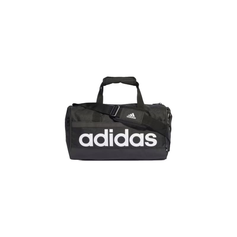 Dámska cestovná taška ADIDAS LINEAR DUF XS BLACK WHITE 1
