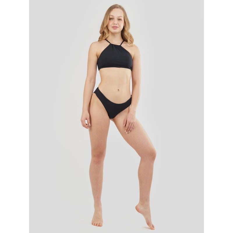 Dámske plavky vrchný diel FUNDANGO Hogg High Neck Top-890-black 5