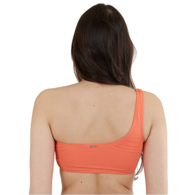 Dámske plavky vrchný diel FUNDANGO Madison One Shoulder Top-354-sugar coral 2