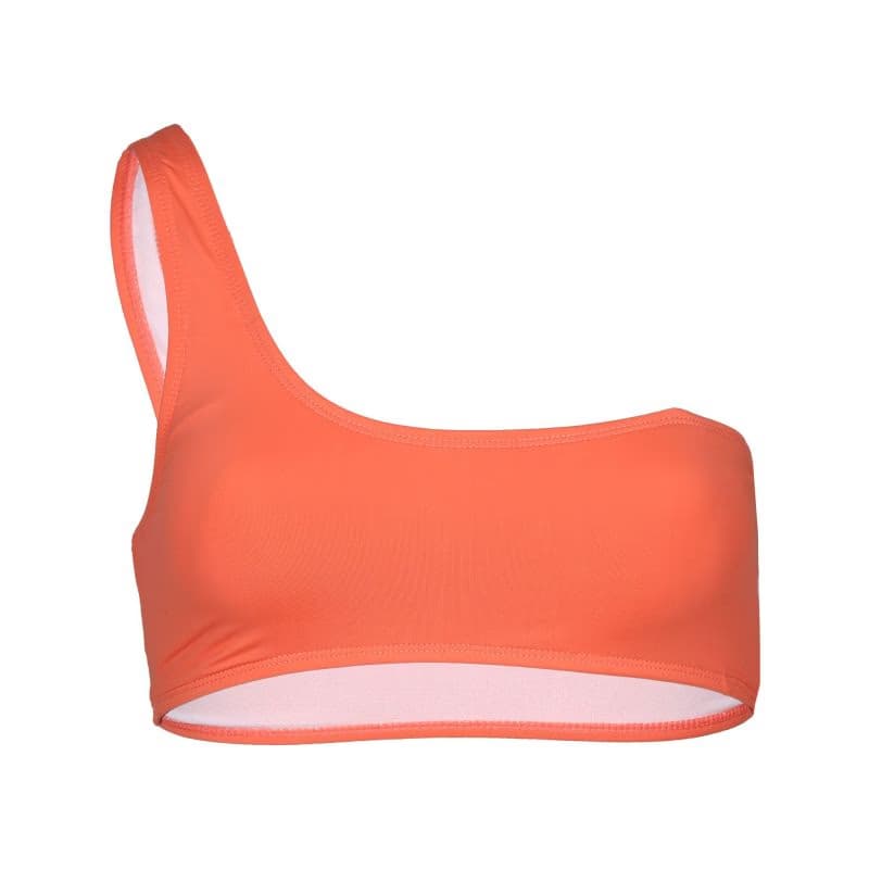 Dámske plavky vrchný diel FUNDANGO Madison One Shoulder Top-354-sugar coral 5