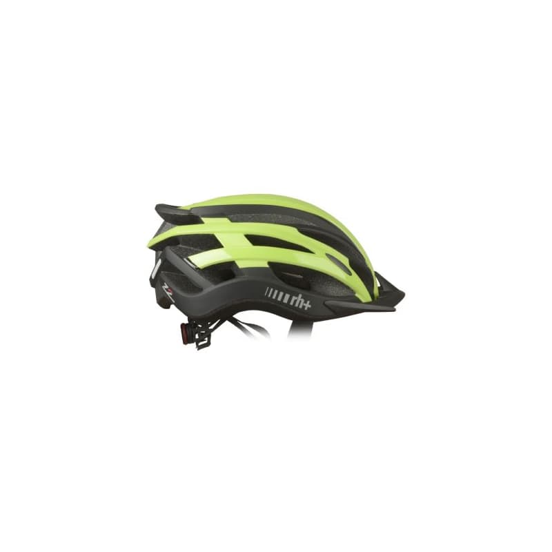 Cyklistická prilba RH+ 2in1, shiny acid lime matt metal black 1