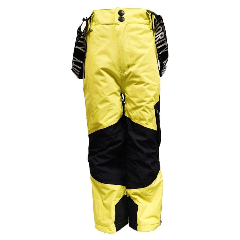 Juniorské lyžiarske nohavice AUTHORITY SP-SNOWTIME neon yellow 3
