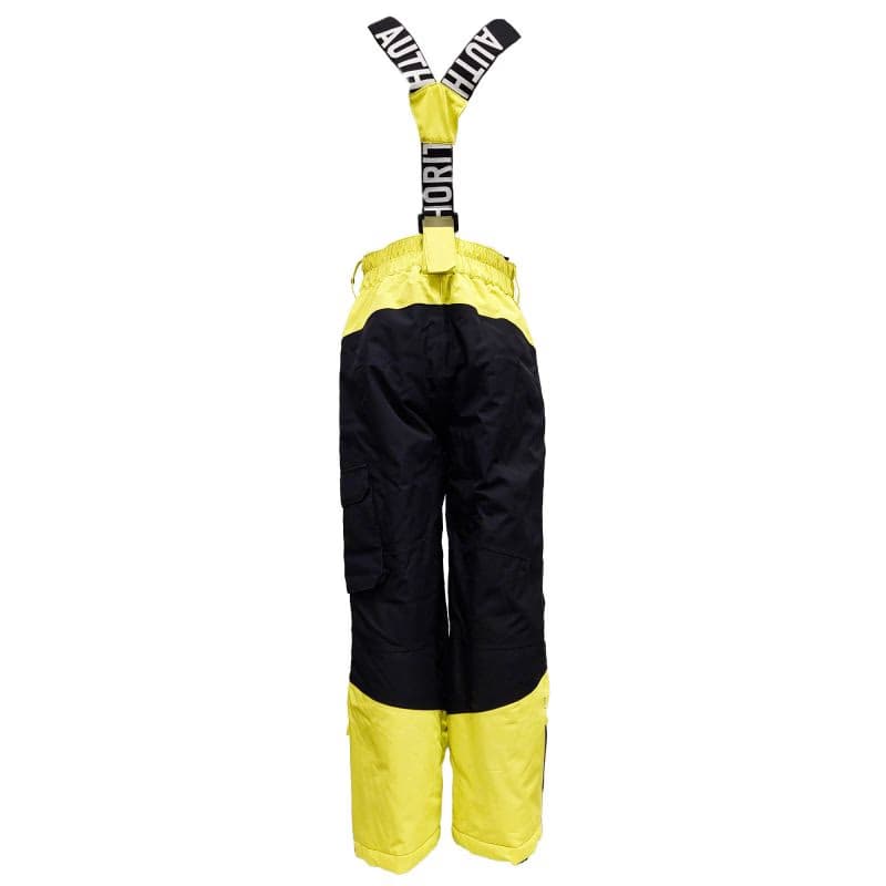 Juniorské lyžiarske nohavice AUTHORITY SP-SNOWTIME neon yellow 6