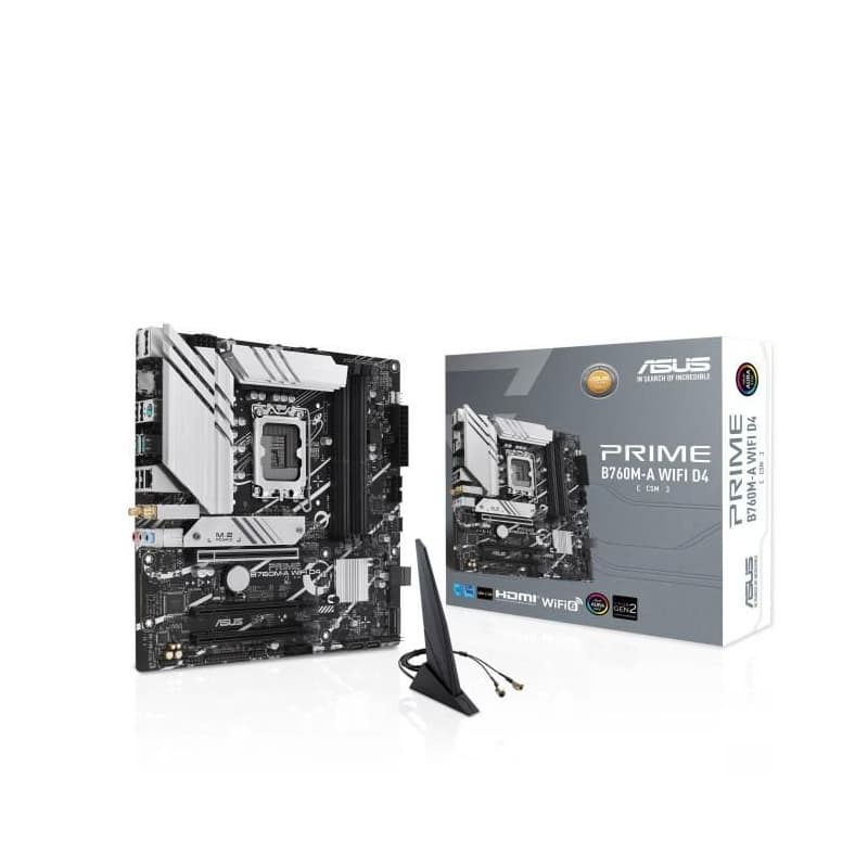ASUS MB Sc LGA1700 PRIME B760-A DDR4 CSM, Intel B760, 4xDDR4, 1xDP, 2xHDMI, mATX
