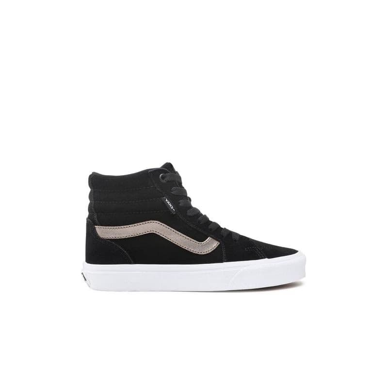 Dámska vychádzková obuv VANS WM Filmore HI (Suede Metallic) black 2